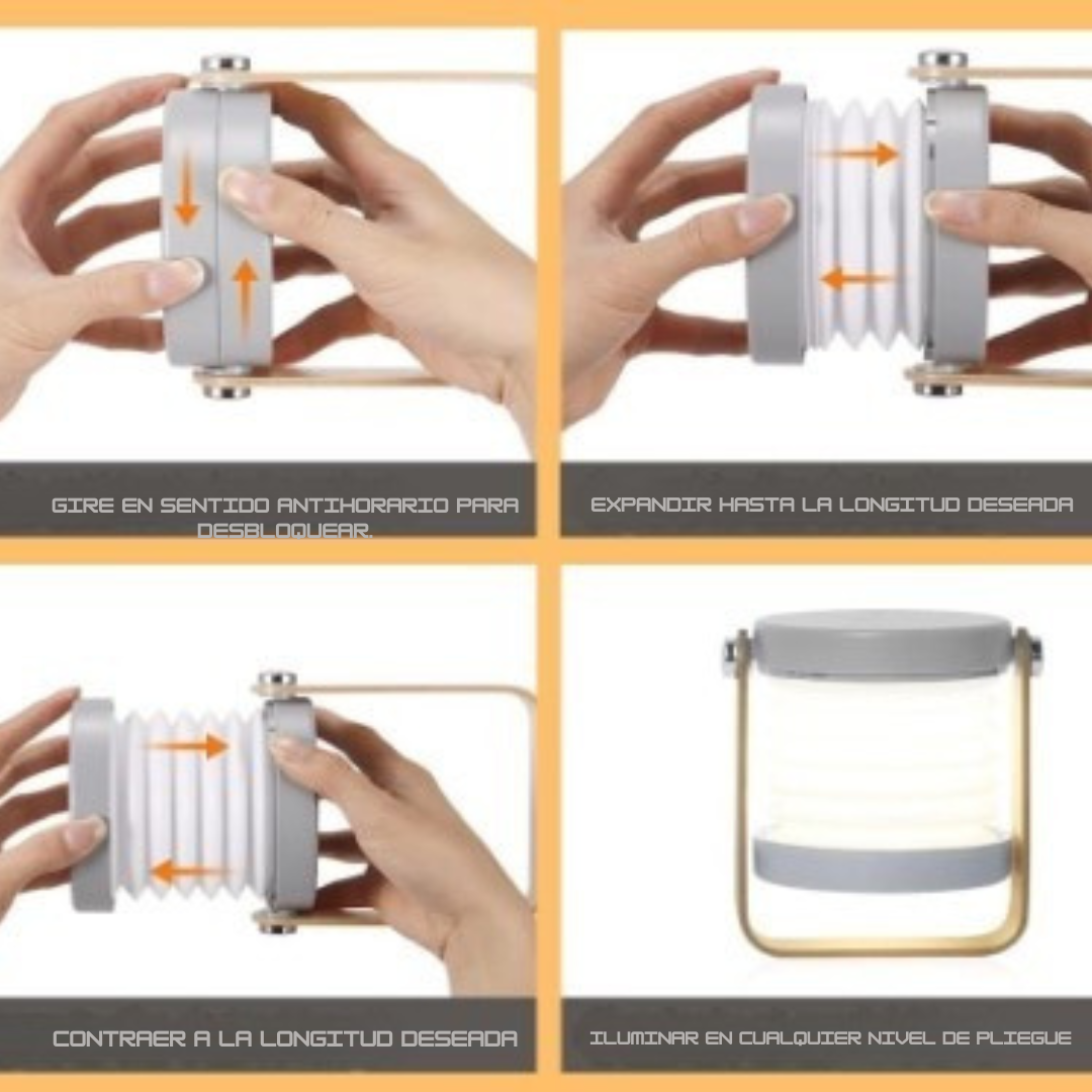 Lampara Led Plegable®